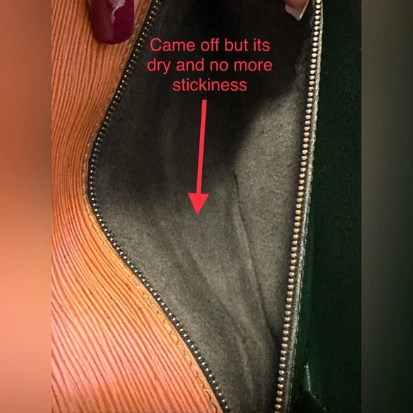 LOUIS VUITTON CLUTCH BAG SELLIER DRAGONNE BROWN EPI WITH KEY🌟 AUTHENTIC 🌟 - Picture 8 of 16